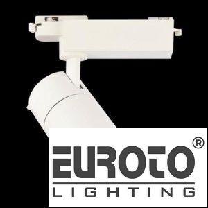 Đèn Chiếu Điểm Thanh Ray Ø50*L100*H140-COB 7W, Ánh sáng trắng & vàng, vỏ trắng