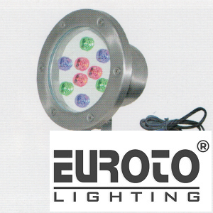 Đèn led âm nước HB 9W Biến đổi 3 Màu