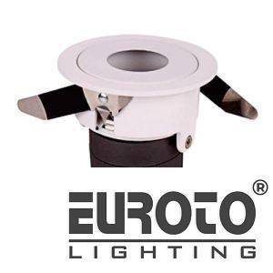 Đèn Âm Tràn Led COB 18W Ø110*H120 Khoét Lỗ Ø95, Ánh sáng trắng & vàng