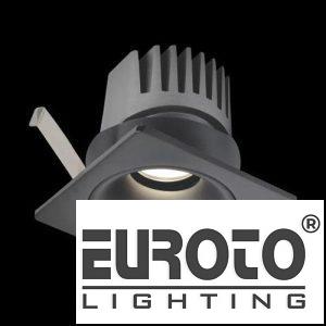 Đèn âm trần vuông Ø115*H83 - COB 20W - Khoét lỗ Ø95 - ánh sáng trắng/ vàng/ trung tính