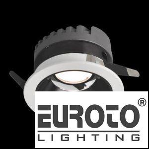 Đèn âm trần Ø85*H49 - COB 12W - Khoét lỗ Ø75 - 3 màu