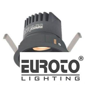 Đèn âm trần Ø85*H85 - COB 12W - Khoét lỗ Ø75