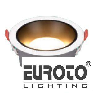 Đèn âm trần chiếu điểm euroto ánh sáng trắng & vàng