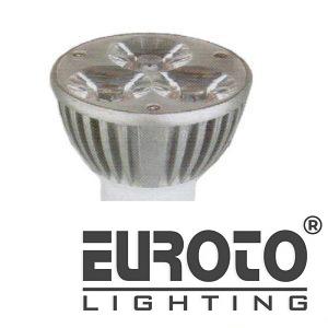 Bóng chén LED MR16 3W Dương - Lục - Đỏ - Tím