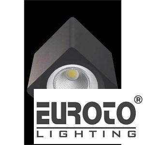 Đèn Lon Nổi ⍁130 x H135 vỏ đen