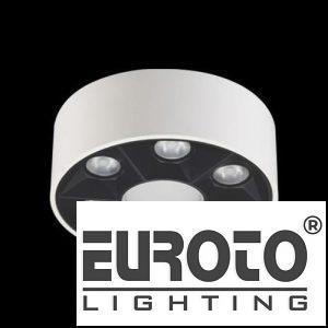 Đèn Lon ốp nổi Ø73 x H59- 4000K + 6000K - 10W Osram 45° vỏ trắng