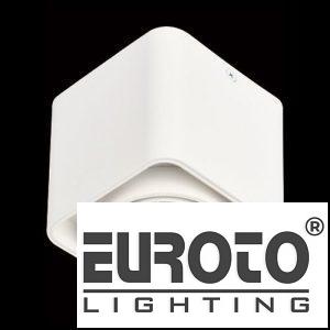 Đèn Lon Vuông Ø100*H90 , COB 12W - Vỏ Trắng