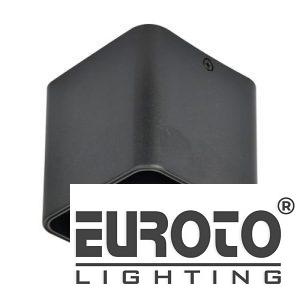 Đèn Lon Vuông Ø100*H90 , COB 12W - Vỏ Đen