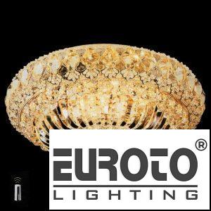 Đèn mâm pha lê Ø650 x H350