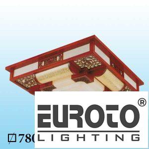 Đèn mâm trần gỗ MG-011 LED 3 màu