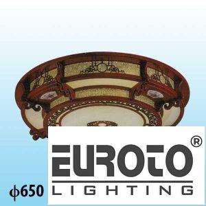 Đèn mâm trần gỗ MG-015 LED 3 màu