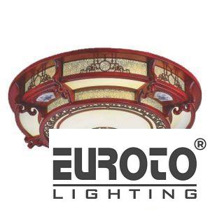 Đèn mâm trần gỗ MG-017 LED 3 màu