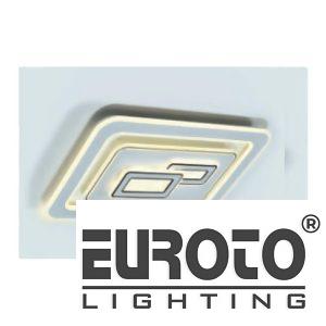 Đèn mâm led vuông 150W L450*W650*H80 - 3 chế độ màu