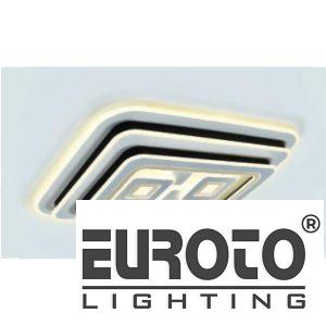 Đèn mâm led vuông 200W L600*W800*H80 - 3 chế độ màu