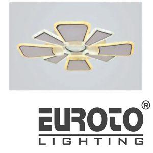 Đèn mâm led 204W Ø500*H100 - 3 chế độ màu