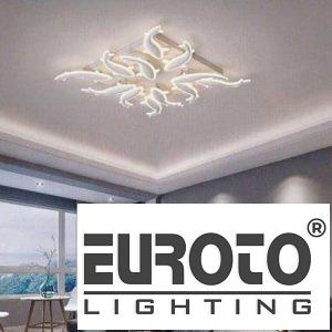 Đèn mâm vuông led nghệ thuật 162W