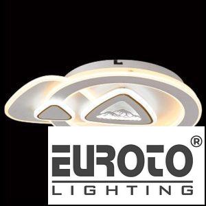 Đèn Mâm LED 80W, 2 Màu Ø500*H70