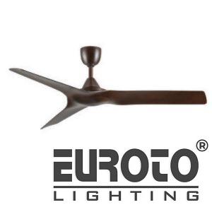 Quạt trần đèn Euroto 3 cánh nhựa ABS MODEL-Q38
