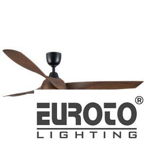 Quạt đèn 3 cánh nhựa ABS vân gỗ 24W-3 chế độ màu có remote điều khiển