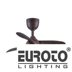 Quạt đèn 3 cánh nhựa ABS vân gỗ 18W - 3 chế độ màu có remote điều khiển