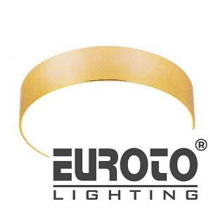 Đèn ốp trần tròn Xi mạ vàng 18k cao cấp SMD 16W