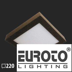 Đèn ốp trần vuông nổi 220x220 MSS-625 SMD 18W