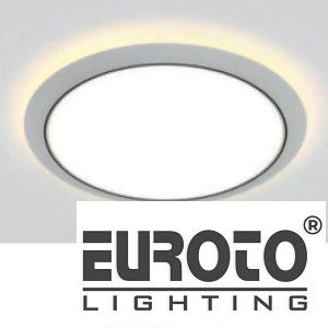 Đèn mâm led tròn siêu sáng 36W+36W - Ø600*H50 - 3 chế độ màu