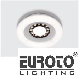 Đèn mâm led tròn siêu sáng 40W - Ø240*H50 - 3 chế độ màu