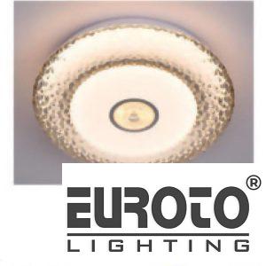 Đèn mâm led tròn siêu sáng 36W*2 - Ø260*H55 - 3 chế độ màu