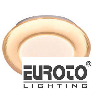 Đèn mâm led tròn siêu sáng 36W*2 - Ø400*H55 - 3 chế độ màu