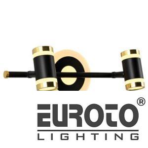 Đèn gương Euroto L300*W100*H130, Led 6W*2+8W, Ánh sáng trắng & vàng