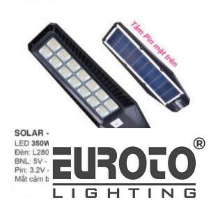 Đèn đường năng lượng mặt trời euroto led 350W
