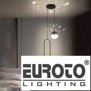 Đèn treo trang trí: Cầu Ø120*H1200 - 5W*2, Vòng L100*H300 - 10W*2, Ánh sáng 3 màu