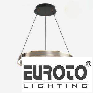 Đèn treo Ø600*H130+1500, LED 40W+3W*6, hợp kim - nhôm - Acrylic