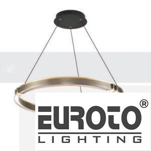 Đèn treo Ø800*H130+1500, LED 50W+3W*6, hợp kim - nhôm - Acrylic