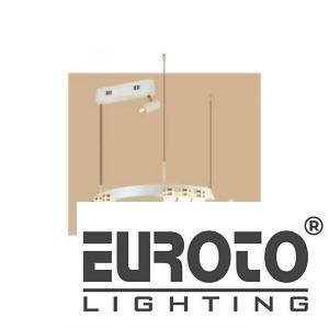 Đèn treo Ø600x H100 + 1500 LED 80W Hợp Kim - Nhôm - Acrylic