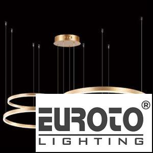 Đèn treo Ø400 + Ø600 + Ø800 + Ø1000 * H1500, LED 130W*2, 3 màu ánh sáng, Có remote