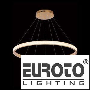 Đèn treo Ø400 + Ø600 + Ø800 * H1500, LED 113W*2, 3 màu ánh sáng, Có remote