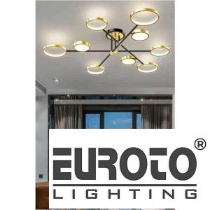 Đèn thả trần Euroto L1250 x W1100 x H260
