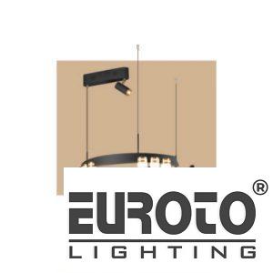 Đèn treo Ø600 x H100 + 1500 LED 80W Hợp Kim - Nhôm - Acrylic