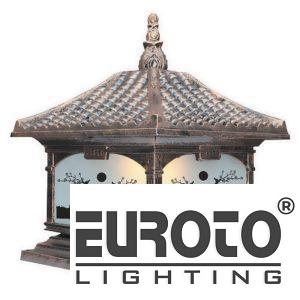 Đèn trụ cổng ngoại thất thiết kế đẹp TD-455