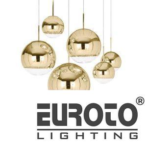 Đèn thả quả cầu thủy tinh TE-028 Ø300