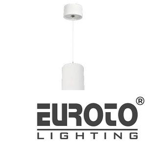 Đèn treo Ø60*H152-COB 10W, Ánh sáng trắng & vàng, vỏ trắng