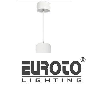 Đèn treo Ø85*H203-COB 30W, Ánh sáng trắng & vàng, vỏ trắng