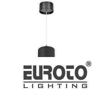 Đèn treo Ø85*H203-COB 30W, Ánh sáng trắng & vàng, vỏ đen