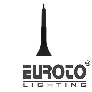 Đèn treo Euroto Ø150*260, E27*1, vỏ đen