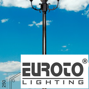 Đèn trụ sân vườn thiết kế cổ điển 018