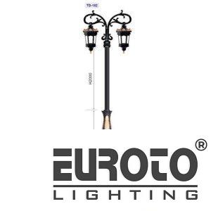 Đèn trụ sân vườn TRỤ 333 - E27 × 2