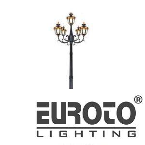 Đèn trụ sân vườn thiết kế cổ điển TRỤ 016 Ø800x H3000 - E27