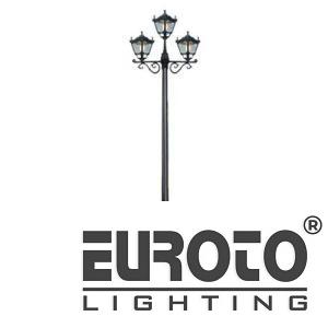 Đèn trụ sân vườn TRŲ 285 - E27 x 3